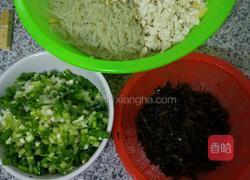 鸡蛋粉丝素饺子的做法图解3