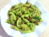 虾皮炒小莴瓜的做法[图]