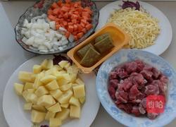 咖喱牛肉焗饭的做法图解1