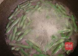 蒜香肉丝豇豆的做法图解3