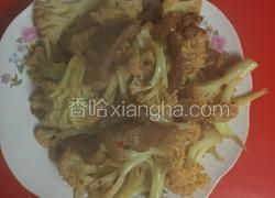 老干妈咸肉花菜
