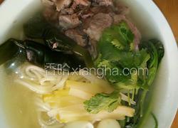 棒骨清汤营养面