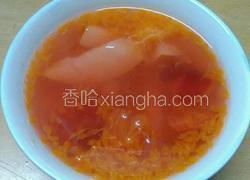 开胃酸梨红果橘子水