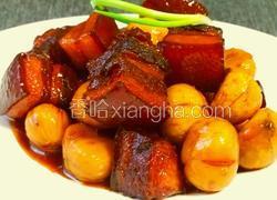 板栗花雕红烧肉