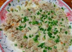 肉末虾仁蒸鸡蛋