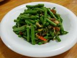 尖辣椒炒豇豆