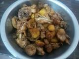 电饭煲栗子鸡