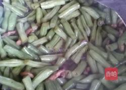 豆角炒肉的做法图解4