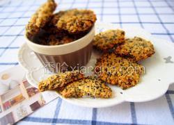 黑芝麻燕麦高纤饼干