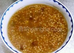 红豆小米粥