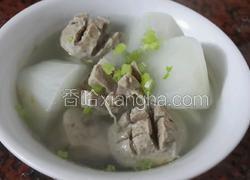 牛筋丸萝卜汤