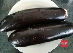 金针肉末烧茄子的做法图解2