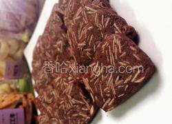 杏仁可可粉饼干