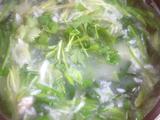 高汤菠菜粥