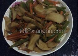 爆炒杏鲍菇