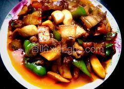 回锅肉炒时蔬