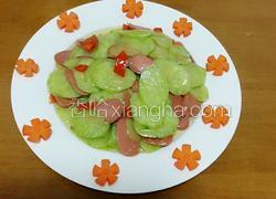 黄瓜炒火腿肠