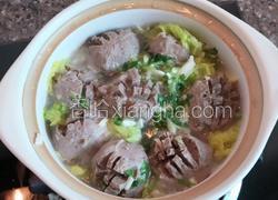 酱爆牛肉丸汤娃娃菜
