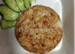 榨菜肉丝炒饭