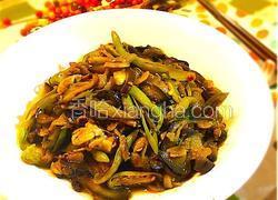 青椒肉片煎茄子