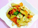 胡萝卜炒肉肠