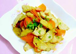 胡萝卜炒肉肠