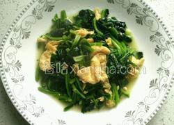 菠菜炒鸡蛋