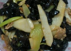 木耳山药芥菜肉片
