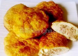 肉馅豆腐饼