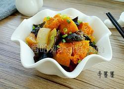洋葱木耳炖南瓜