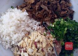 肉酿油豆腐，生菜的做法图解2