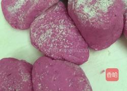 火龙果汁玫瑰花馒头的做法图解4