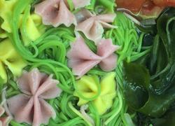 三色蝴蝶面