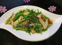 香菇炒香芹