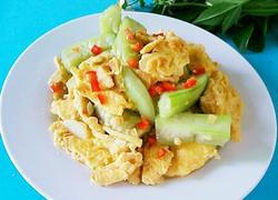 丝瓜炒蛋
