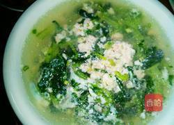 虾豆腐青菜汤的做法图解6