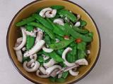 荷兰豆炒鱿鱼