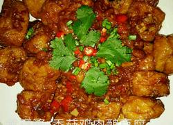 黄豆酱-香菇鸡肉酿豆腐