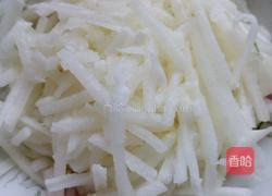 凉薯炒外婆菜的做法图解1