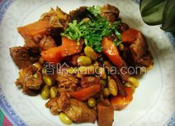 胡萝卜毛豆烧排骨