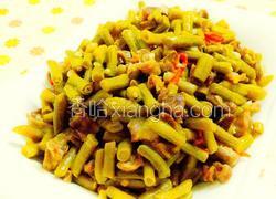 酸豆角炒鸡胗