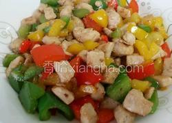彩椒炒鸡丁