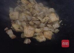 猪肉炒豆饼的做法图解5