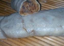 南瓜肉沫菜卷