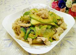 西葫芦炒肉