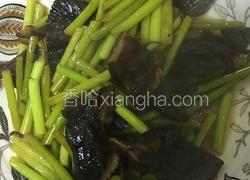 蒜苗炒腊肉