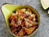 香酥三角豆腐