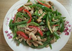 青椒炒肉丝
