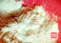 豆沙紫薯玫瑰花汤圆的做法图解3