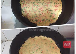 蔬菜鸡蛋饼的做法图解3